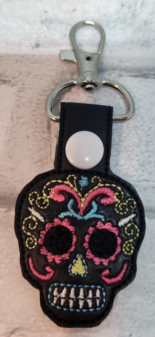 Sugar Skull Key Chain