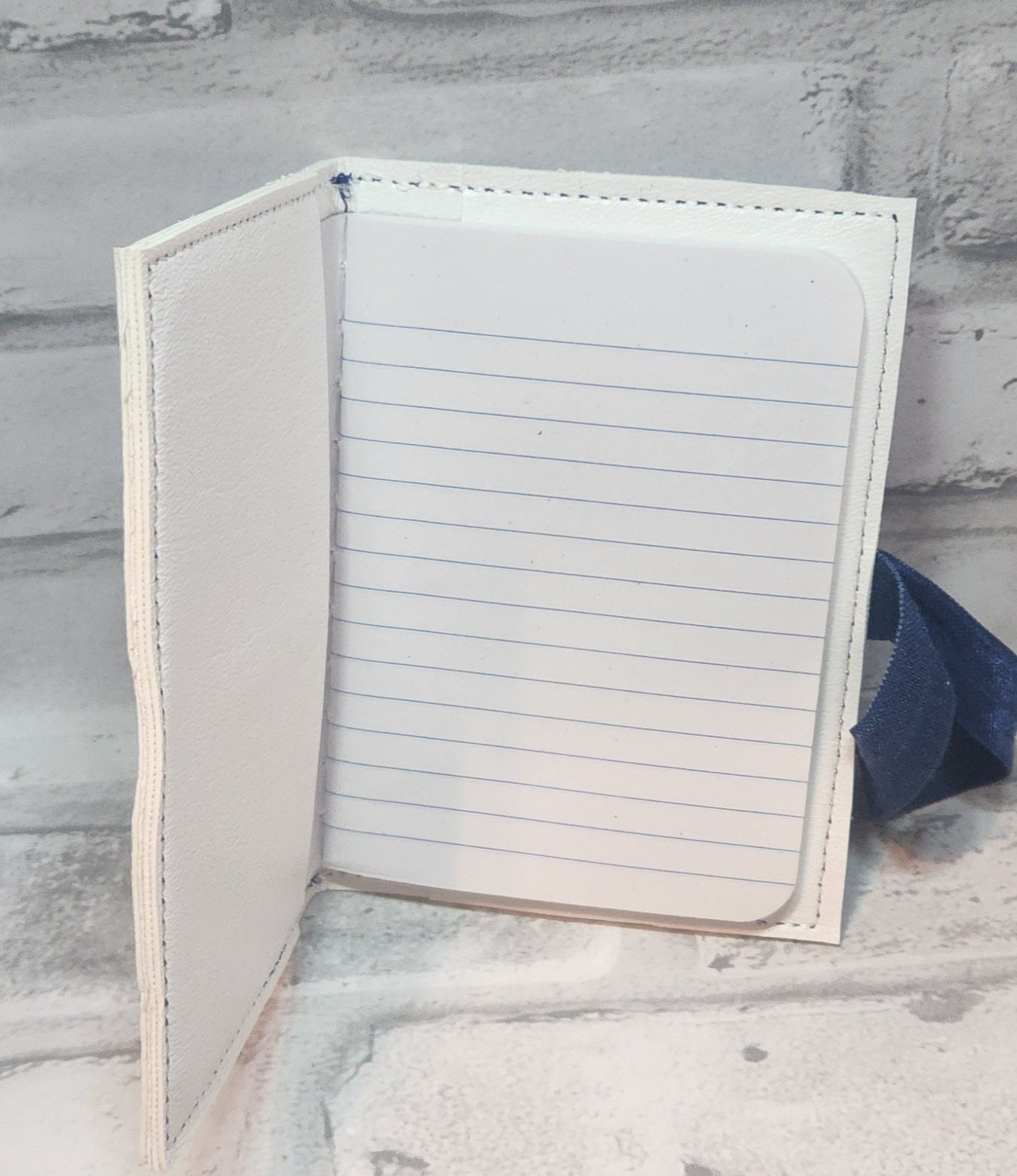 Blue Bandana Mini Notebook Cover