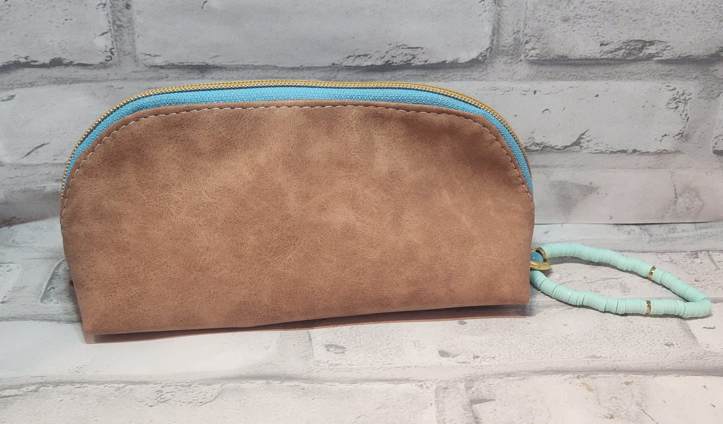 Faux Suede Pouch