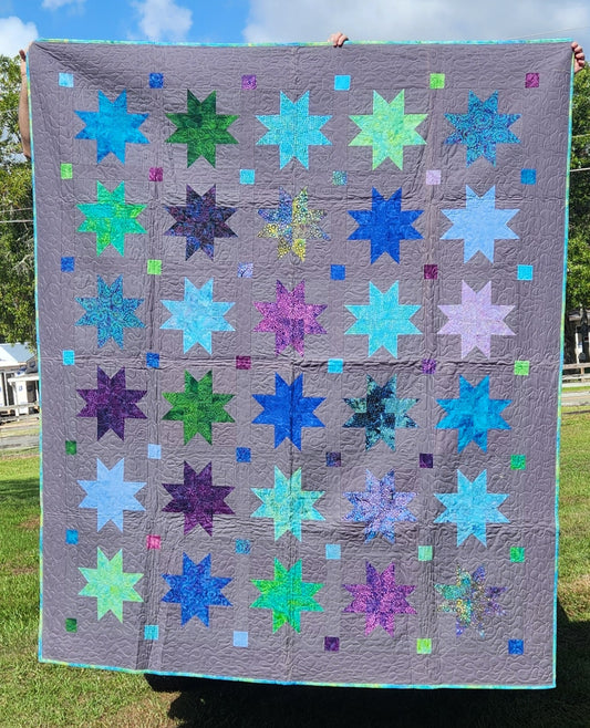 Handmade All about the Stars Quilt