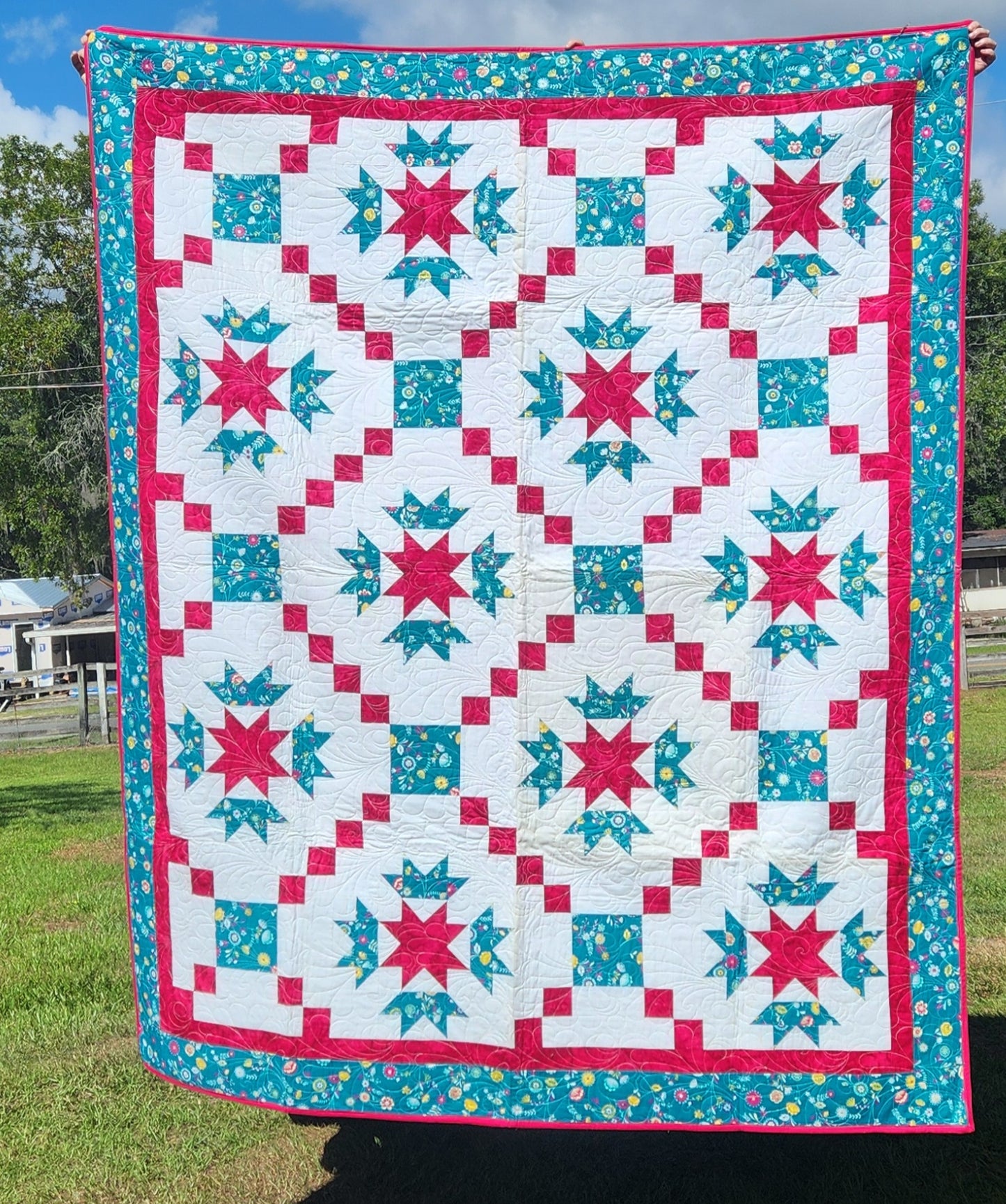 Handmade Thistle Quilt