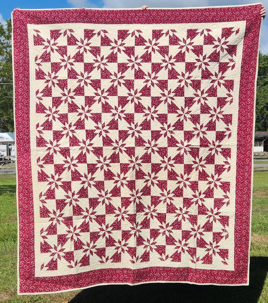 Handmade Hunter Star Quilt