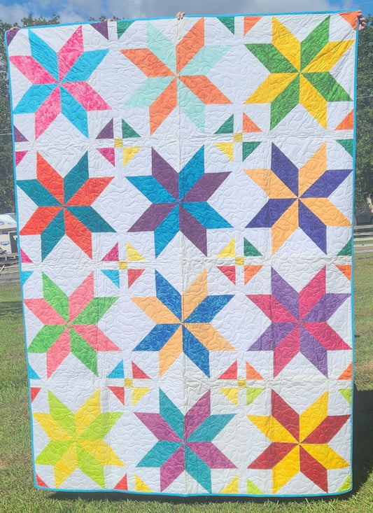 Handmade Giant Star Quilt