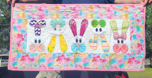 Handmade Bunny Table Runner