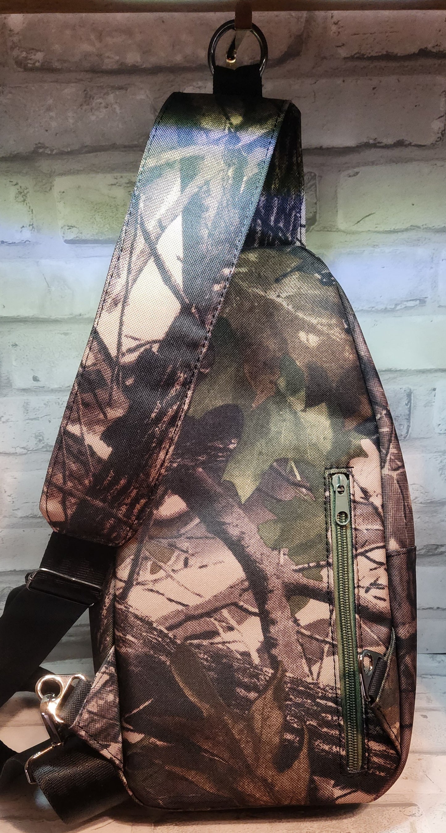 Camo Crossbody/Backpack Bag