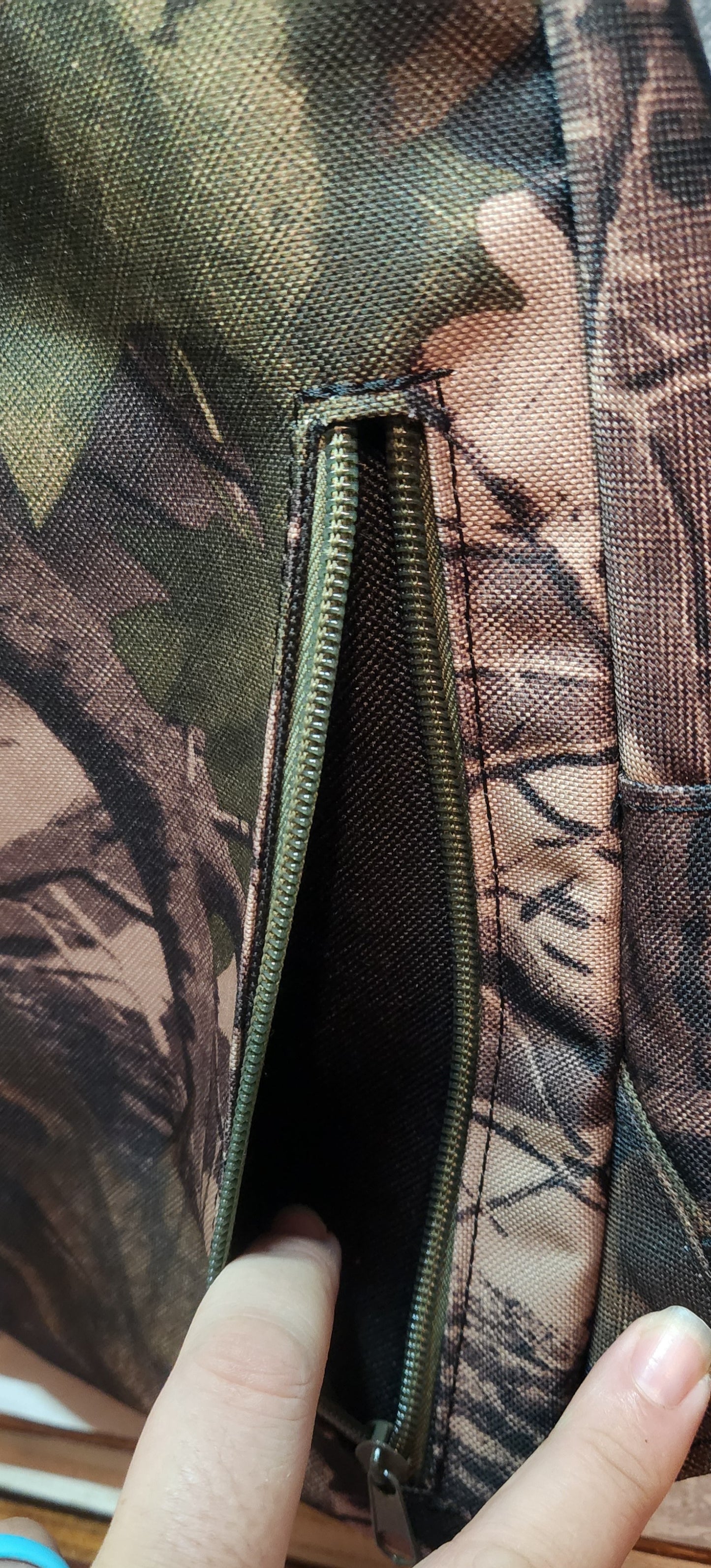 Camo Crossbody/Backpack Bag